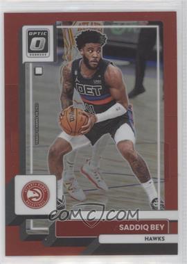 2022-23 Panini Donruss Optic - [Base] - Red Prizm #94 - Saddiq Bey /99