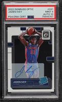 Rated Rookie - Jaden Ivey [PSA 9 MINT]