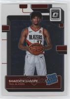 Rated Rookie - Shaedon Sharpe [EX to NM]