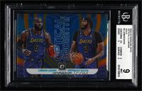 Anthony Davis, LeBron James [BGS 9 MINT] #/10