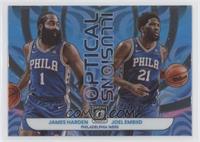 James Harden, Joel Embiid [EX to NM]