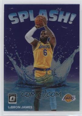 2022-23 Panini Donruss Optic - Splash! - Purple Prizm #15 - LeBron James