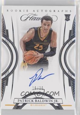 2022-23 Panini Flawless Collegiate - Rookie Autographs #RA-PBA - Patrick Baldwin Jr. /25