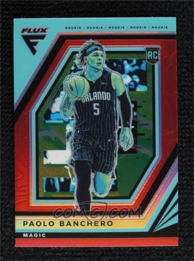 2022-23 Panini Flux - [Base] - Red Prizm #237 - Rookies - Paolo Banchero