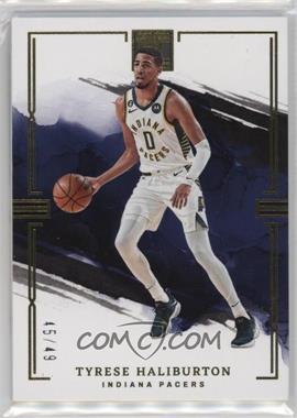 2022-23 Panini Impeccable - [Base] - Gold #31 - Tyrese Haliburton /49