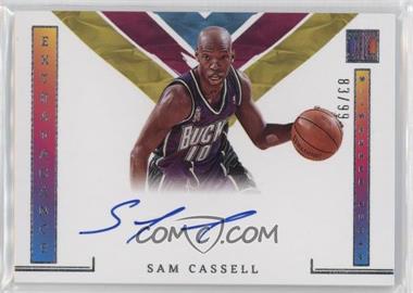 2022-23 Panini Impeccable - Extravagance Autographs #EA-SCS - Sam Cassell /99