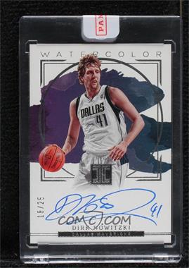 2022-23 Panini Impeccable - Watercolor Signatures #WCS-DNW - Dirk Nowitzki /25 [Uncirculated]