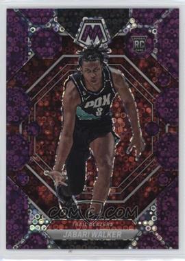 2022-23 Panini Mosaic - [Base] - Purple Fast Break Prizm #215 - Rookies - Jabari Walker /50