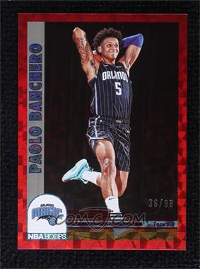 2022-23 Panini NBA Hoops - [Base] - Hyper Red #281 - Hoops Tribute - Paolo Banchero /99