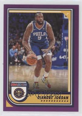 2022-23 Panini NBA Hoops - [Base] - Purple #35 - DeAndre Jordan