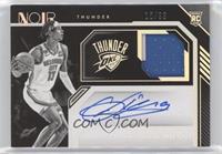 Rookie Patch Autographs B&W - Ousmane Dieng #/99