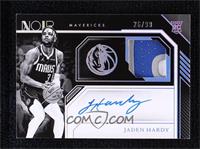 Rookie Patch Autographs B&W - Jaden Hardy #/99