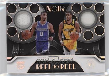 2022-23 Panini Noir - Reel to Reel Memorabilia #RRM-TYH - Tyrese Haliburton /99