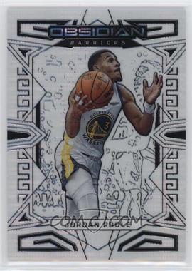 2022-23 Panini Obsidian - [Base] - Electric Etch White Pulsar #107 - Jordan Poole