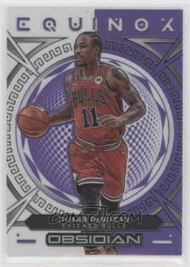 2022-23 Panini Obsidian - Equinox - Electric Etch Purple Flood #40 - DeMar DeRozan /49