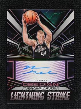 2022-23 Panini Obsidian - Lightning Strike Signatures - Electric Etch Purple #LS-MCL - Mason Plumlee /75