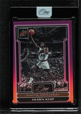 2022-23 Panini One and One - [Base] - 1st Off the Line FOTL Pink #180 - Legends - Shawn Kemp /6 [Uncirculated]