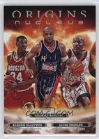 Charles Barkley, Clyde Drexler, Hakeem Olajuwon