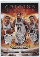 Tony Parker, Manu Ginobili, Tim Duncan