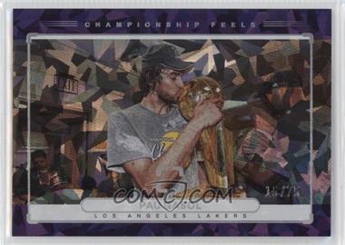 2022-23 Panini Photogenic - Championship Feels - Diamond #7 - Pau Gasol /75