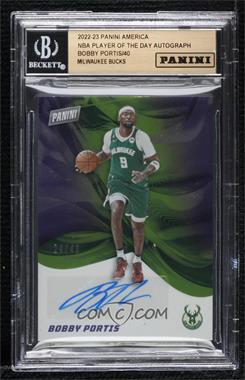 2022-23 Panini Player of the Day - Autographs #BP - Bobby Portis /40 [BGS Encased]