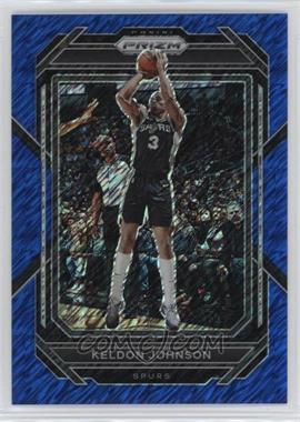 2022-23 Panini Prizm - [Base] - 1st Off the Line FOTL Blue Shimmer Prizm #211 - Keldon Johnson /35