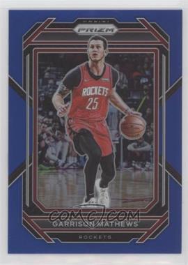 2022-23 Panini Prizm - [Base] - Blue Prizm #188 - Garrison Mathews /199