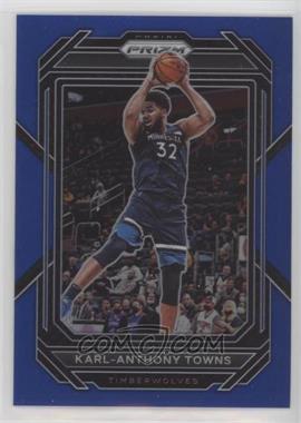 2022-23 Panini Prizm - [Base] - Blue Prizm #68 - Karl-Anthony Towns /199