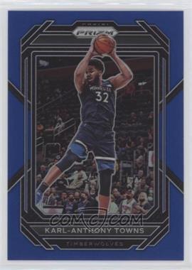 2022-23 Panini Prizm - [Base] - Blue Prizm #68 - Karl-Anthony Towns /199