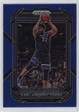 2022-23 Panini Prizm - [Base] - Blue Prizm #68 - Karl-Anthony Towns /199