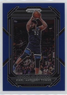 2022-23 Panini Prizm - [Base] - Blue Prizm #68 - Karl-Anthony Towns /199