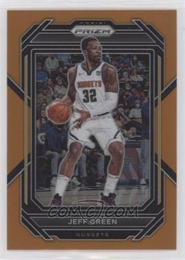 2022-23 Panini Prizm - [Base] - Orange Prizm #23 - Jeff Green /49