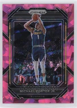 2022-23 Panini Prizm - [Base] - Pink Ice Prizm #28 - Michael Porter Jr.