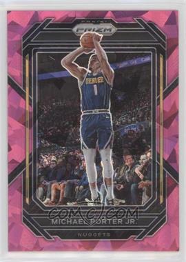 2022-23 Panini Prizm - [Base] - Pink Ice Prizm #28 - Michael Porter Jr.