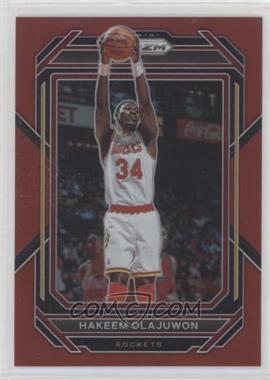 2022-23 Panini Prizm - [Base] - Red Prizm #290 - Hakeem Olajuwon /299