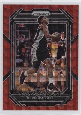 2022-23 Panini Prizm - [Base] - Ruby Wave Prizm #207 - Devin Vassell