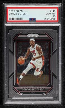 2022-23 Panini Prizm - [Base] #149 - Jimmy Butler [PSA 10 GEM MT]