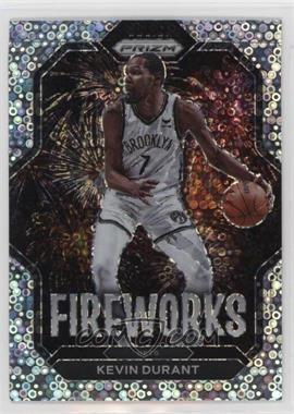 2022-23 Panini Prizm - Fireworks - Fast Break Prizm #9 - Kevin Durant