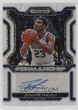 2022-23 Panini Prizm Draft Picks - College Penmanship - White Sparkle Prizm #CP-JSA - Jermaine Samuels /1