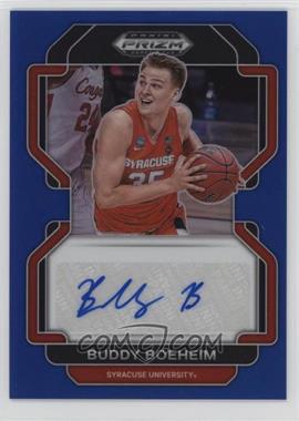 2022-23 Panini Prizm Draft Picks - Draft Picks Autographs - Blue Prizm #DP-BUD - Buddy Boeheim /149