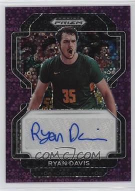 2022-23 Panini Prizm Draft Picks - Draft Picks Autographs - Purple Circles Prizm #DP-RDA - Ryan Davis /50