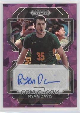 2022-23 Panini Prizm Draft Picks - Draft Picks Autographs - Purple Ice Prizm #DP-RDA - Ryan Davis /99