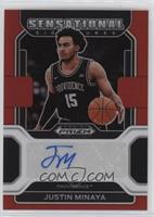 Justin Minaya #/199