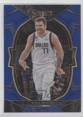 2022-23 Panini Select - [Base] - Blue Prizm #51 - Concourse - Luka Doncic