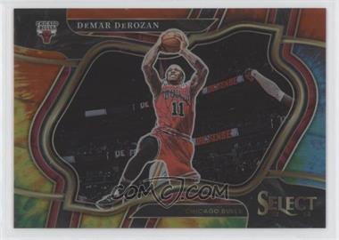 2022-23 Panini Select - [Base] - Tie-Dye Prizm #205 - Courtside - DeMar DeRozan /25