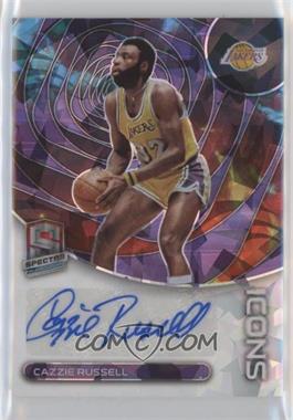 2022-23 Panini Spectra - Icons Autographs - Astral Prizm #IA-ZIE - Cazzie Russell /49