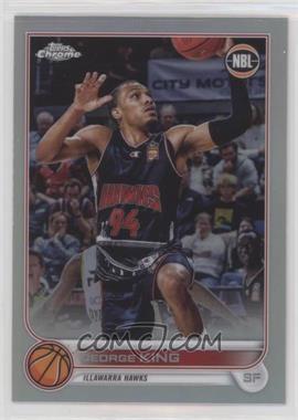 2022-23 Topps Chrome NBL National Basketball League - [Base] - Refractor #36 - George King