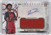 De'Vontes Cobbs #/149