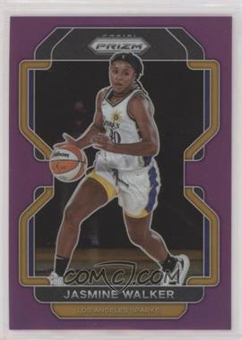 2022 Panini Prizm WNBA - [Base] - Purple Prizm #37 - Jasmine Walker /99
