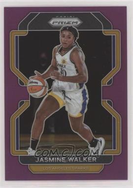 2022 Panini Prizm WNBA - [Base] - Purple Prizm #37 - Jasmine Walker /99